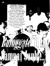 Buloggate Mengalir Sampai Jauh