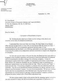 Corruption in World Bank's Projects