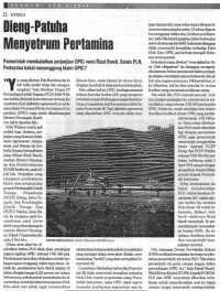 Dieng-Patuha Menyetrum Pertamina