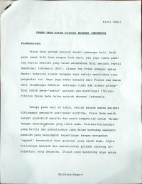 Frans Seda dalam Sejarah Ekonomi Indonesia