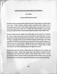 Kasus Busang Dan Pertambangan Non-Migas