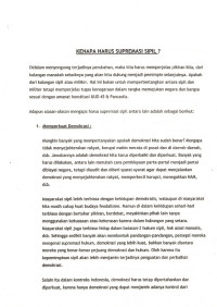 Kenapa Harus Supremasi Sipil