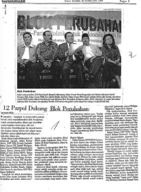 Kliping Blok Perubahan 2009
