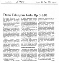 Kliping Gula Bulog Mei 2003