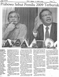 Kliping Media Cetak 14 April 2009