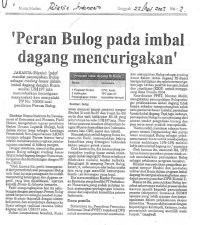 Kliping Media Cetak 22 Mei 2003