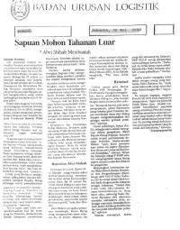 Kliping Media Cetak Bulog 30 Mei 2000