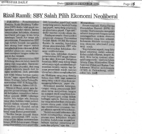 Kliping Media Cetak Desember 2008