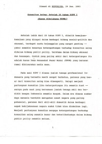Konsultan Asing: Setelah 25 Tahun PJPT I (Kasus di Belakang TPPM)?