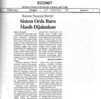 Kumpulan Kliping RR (Rizal Ramli) Juli-Desember 1998