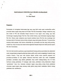 Masyarakat Industri dan Proses Globalisasi