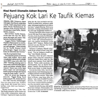 Pejuang Kok Lari ke Taufik Kiemas