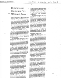 Pembatasan Premium Picu Masalah Baru