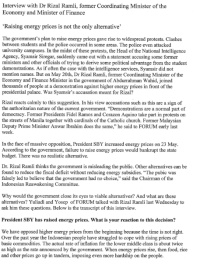 Raising Energy Prices is Not the Only Alternative