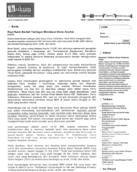 Rizal Ramli Bantah Tudingan Mendanai Demo Anarkis