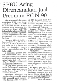 SPBU Asing Direncanakan Jual Premium RON 90